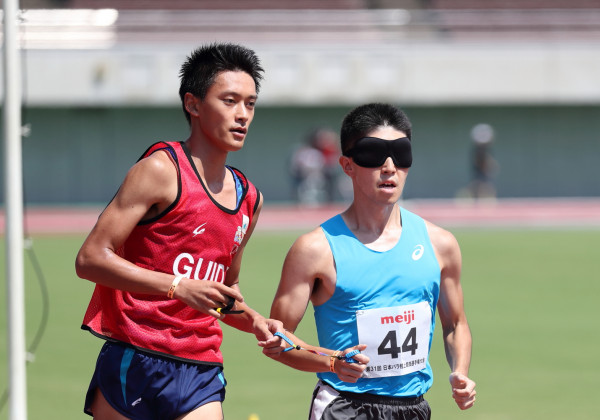 唐澤剣也、視覚障害、視覚障害ランナー、パラスポーツ、ブラインドランナー、障害者スポーツ、障がい者スポーツ